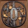 Dodatkowe zdj�cia: Plum Blossom Tsuba Antiqued Finish