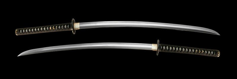 Dynasty Forge 28.5`` Daimyo F/F Shobu Katana in Mokko Cherry Theme Dynasty Forge 28.5`` Daimyo F/F Shobu Katana in Mokko Cherry Theme