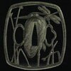 Egret Tsuba Antiqued Finish (OH2242)