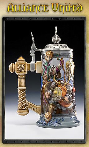 Kufel do piwa z gry World Of Warcraft Alliance United Kufel do piwa z gry World Of Warcraft Alliance United