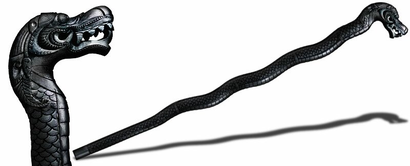 Laska Cold Steel  Dragon Walking Stick