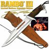 N� Rambo III Sylvester Stallone Signature Edition Master Cutlery (MC-RB3SS)