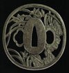 Orchid Tsuba Antiqued Finish (OH2244)