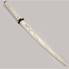 Samurai Katana - Samurai Tsuba White (SW-541W)