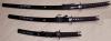 Dodatkowe zdjęcia: Zestaw trzech mieczy samurajskich z podstawką