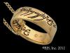Dodatkowe zdjęcia: Jedyny pierścień LOTR Gollum Gold Necklace Black