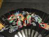 Dodatkowe zdjęcia: Wachlarz do Kung Fu - Dragon design - przecena
