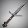 Dodatkowe zdjęcia: Miecz Raven Forge Aerondight Silver Sword – Officjalna replika z The Witcher 3