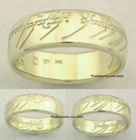 10k. Gold The One Ring