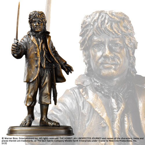 Figurka Bilbo Bagginsa z filmu Hobbit Noble Collection