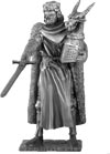 Figurka Król Arthur - Rycerze Okrągłego Stołu - Les Etains Du Graal