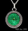 Hobbit Srebrny Wisiorek Sterling Silver Bag End Door Necklace (HBT-04)