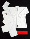 Jiu Jitsu Gi Białe Podwójna Plecionka 17oz - Kimono do Jiu-jitsu(GTTA944_160)