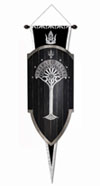 LOTR Limited Edition Second Age Gondorian Shield (UC2940)