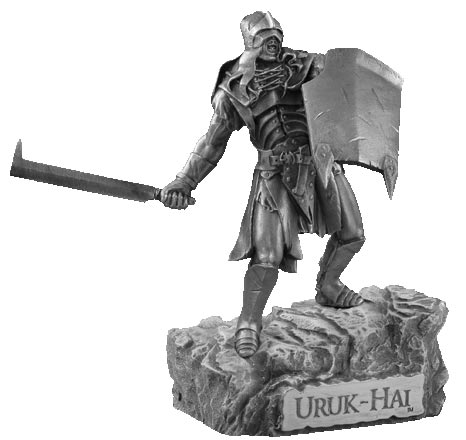 LOTR Figurka Uruk Hai - Les Etains Du Graal
