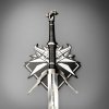 Miecz długi Raven Forge Geralt of Rivia's Silver Sword - The Witcher Sword (RFLC002) Miecz długi Raven Forge Geralt of Rivia's Silver Sword - The Witcher Sword (RFLC002)