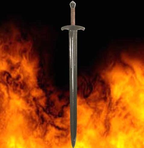 Miecz LARP Black Prince Sword - Latex