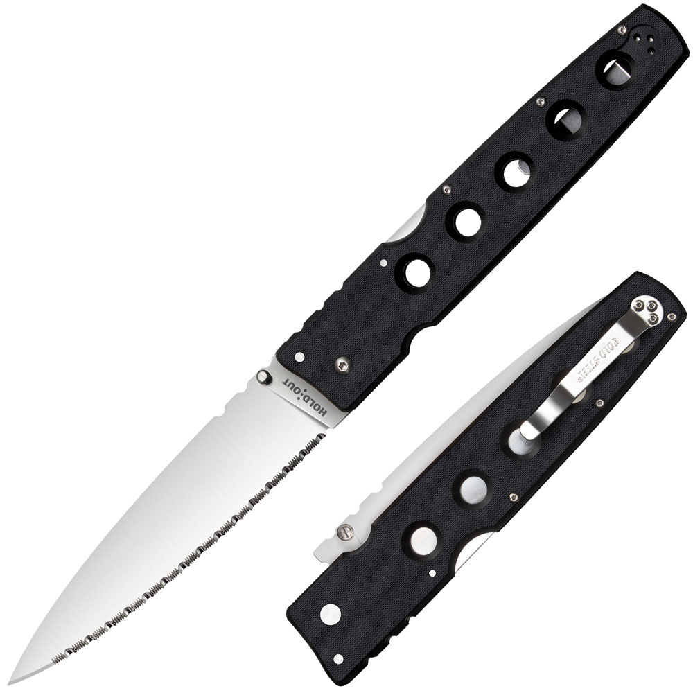 Nóż Cold Steel Hold Out 6'' Blade Full Serrated Edge S35VN