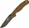 Nóż Ontario RAT-1 Black Coyote Brown Handle (ON8846CB)