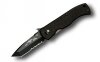 Nóż Składany Emerson Mini CQC-7B Wave Black Serrated (MC7BBTS)