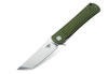Nóż składany Bestech Knives Kendo Tanto Green G-10 (BG06B-1)