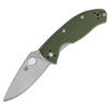 Nóż składany Spyderco Tenacious Plain Blade Green (C122GPGR)
