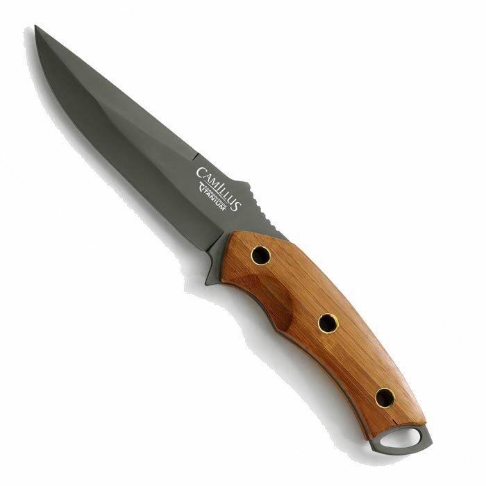 Nóż Camillus 10 Fixed Blade Knife - Bamboo Handle