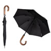 Parasol do samoobrony męski z odblaskiem Security Umbrella men CitySafe round hook handle reflection