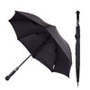 Parasol do samoobrony męski z odblaskiem - Security Umbrella men standard knob handle (E-10003-1)