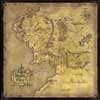Puzzle Władca Pierścieni Mapa śródziemia