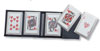 ``Royal Flush`` - SS card throwers, red