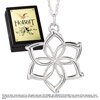 Srebrny Naszyjnik Galadrieli z filmu Hobbit - Galadriel Flower Necklace (NN1528)