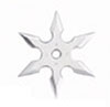 Throwing Star 6Pt SS 2.25`` w/pouch (90-19)