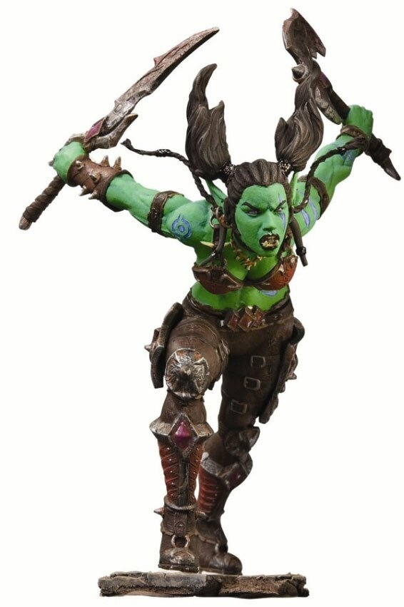 World of Warcraft Series 7 Action Figure Orc Rogue Garona Halforcen