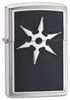 Zapalniczka Zippo 6 Point Throwing Star Emblem  (20334)